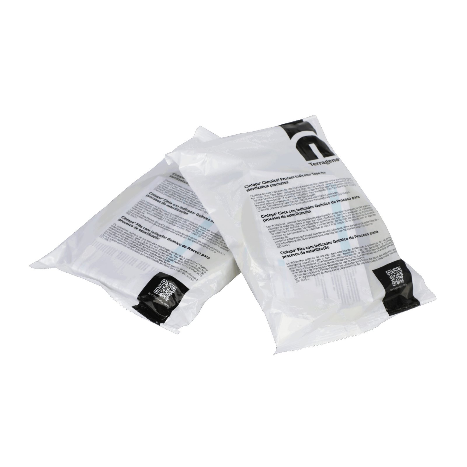 Cinta indicadora autoadhesiva para peróxido de hidrógeno CINTAPE CT40