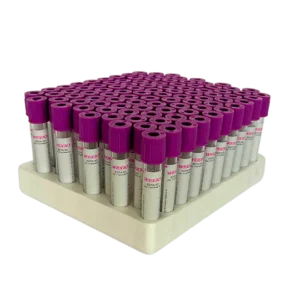 Tubo lila 4ml con Edka 2 para toma y recolección de sangre